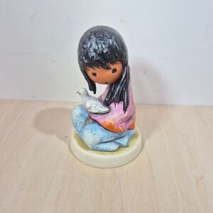 Goebel DeGrazia The White Dove Figurine 10 314 West Germany 1983 with Box